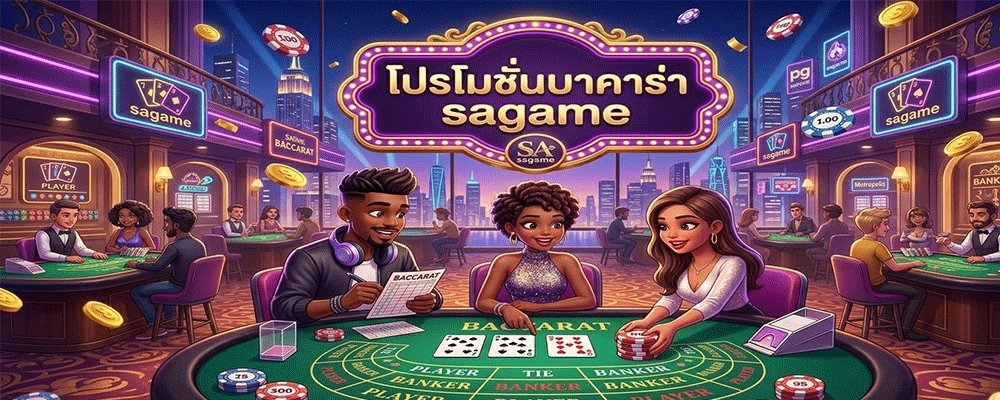 โปรโมชั่นบาคาร่า sagame