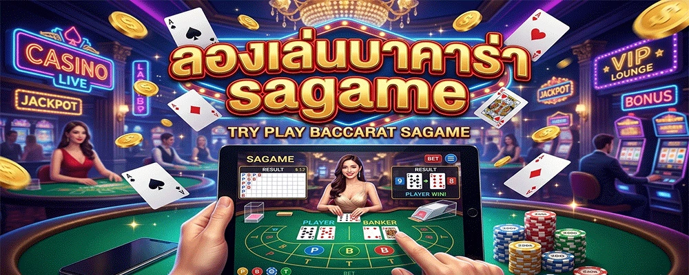 ลองเล่นบาคาร่า sagame