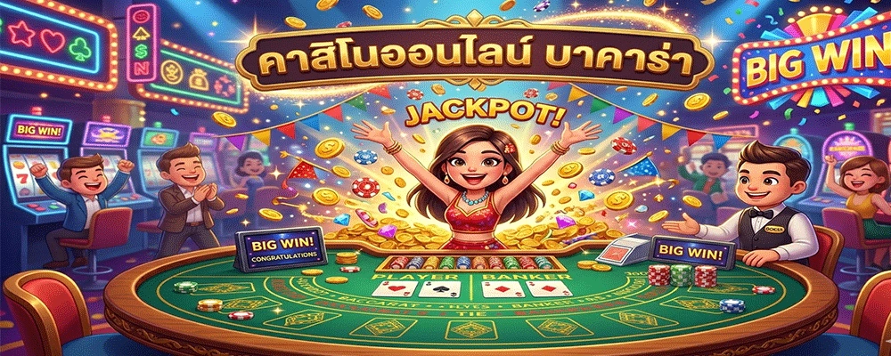 คาสิโนออนไลน์ บาคาร่า
