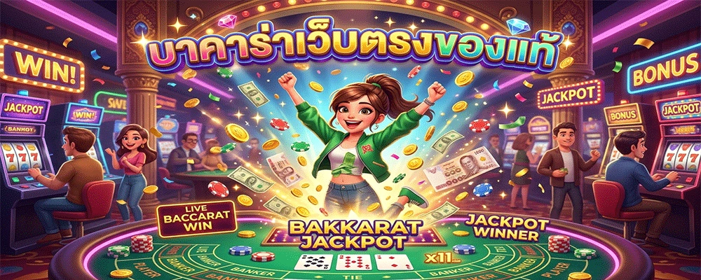 บาคาร่าเว็บตรงของแท้